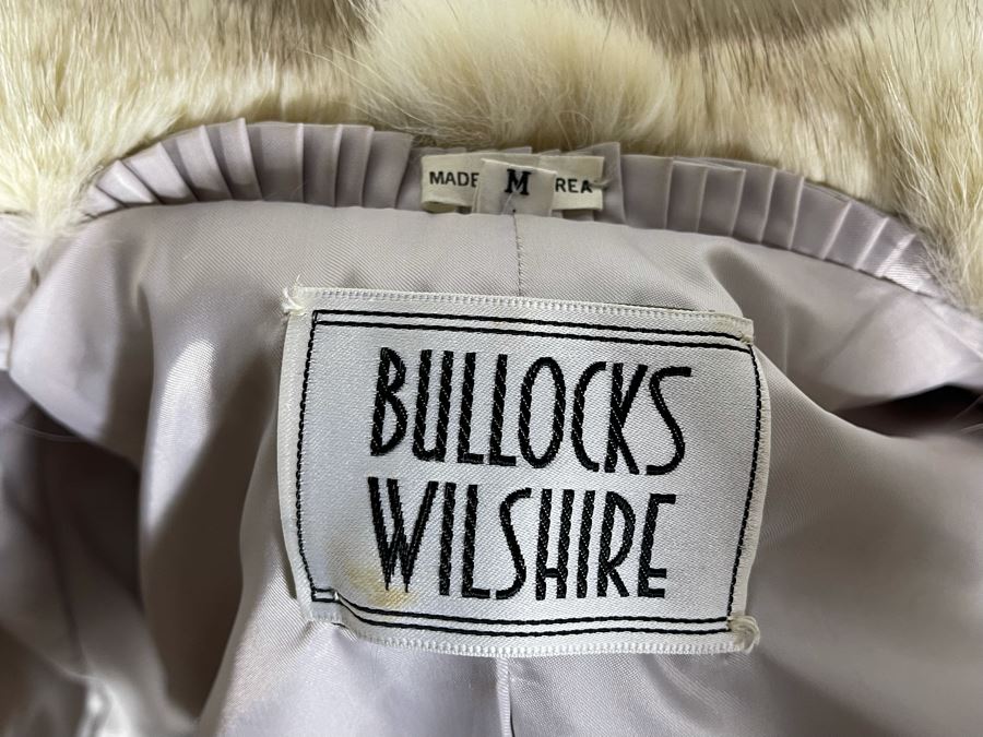 Fur Coat From Bullocks Wilshire Size M [Photo 8]