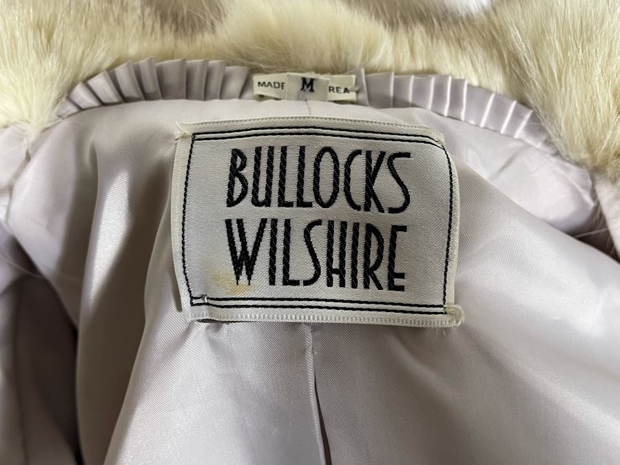 Fur Coat From Bullocks Wilshire Size M [Photo 9]