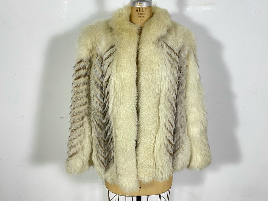 Fur Coat From Saga Fox Size M