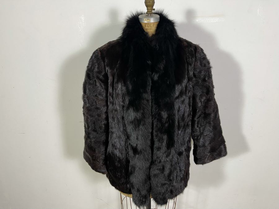 Fur Jacket From Hudson's Fur Salon 21' Sleeve Length
