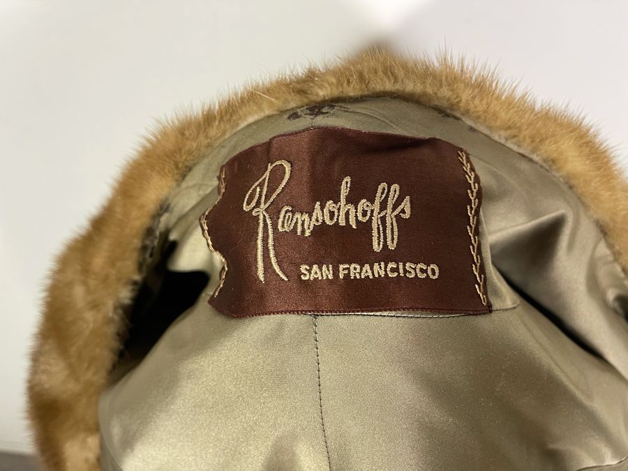Fur Shawl From Ransohoffs San Francisco [Photo 6]