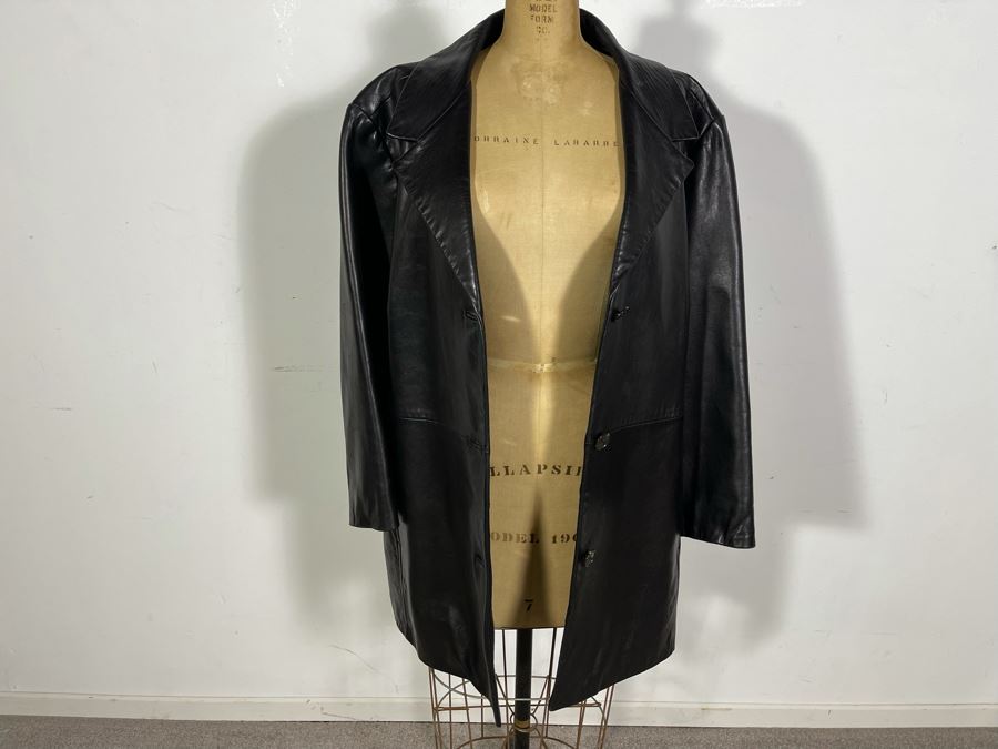 Andrew Marc New York Leather Jacket Size 2XL [Photo 2]