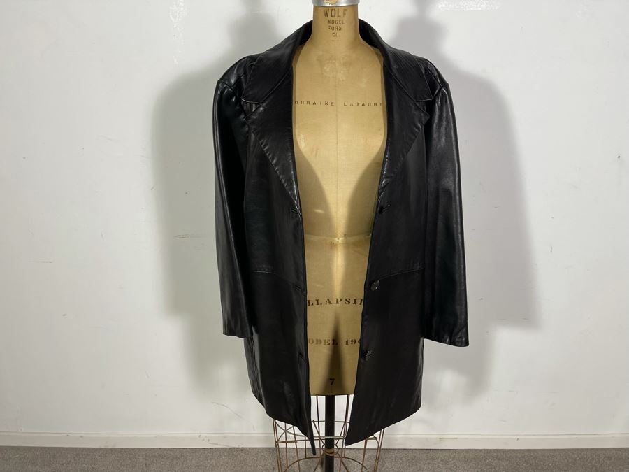 Andrew Marc New York Leather Jacket Size 2XL