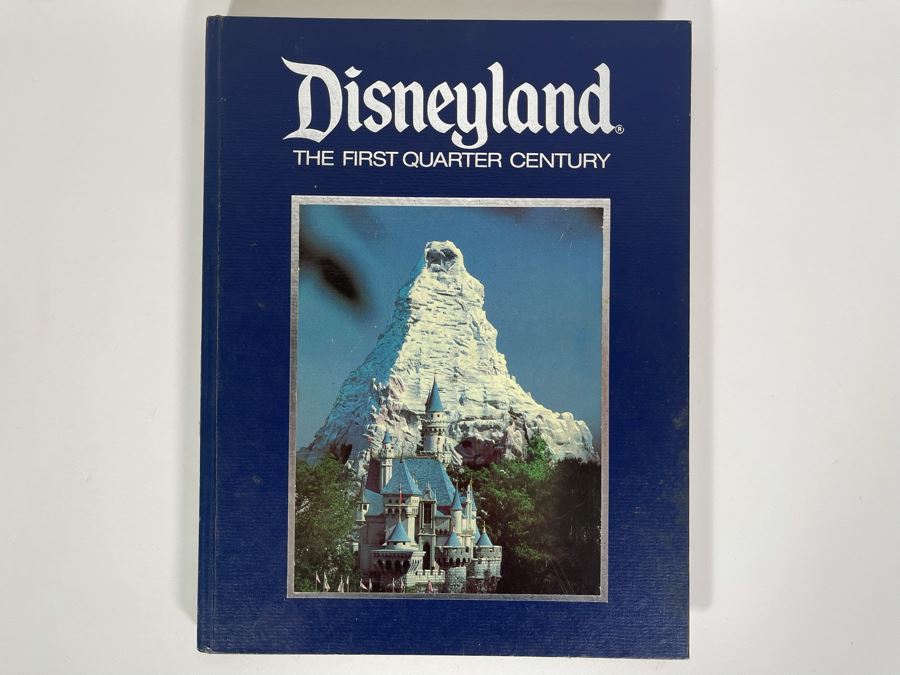 Vintage 1979 Disneyland The First Quarter Century Hardcover Book
