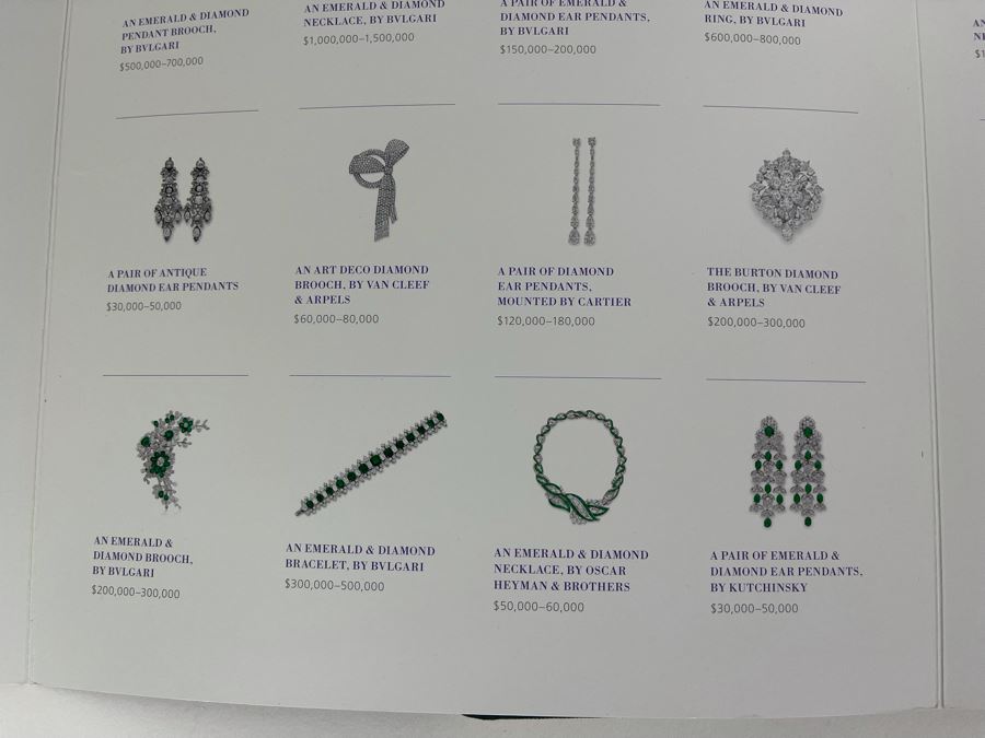 Auction Catalogs From The Collection Of Elizabeth Taylor And The Jewels Of The Duchess Of Windsor [Photo 10]