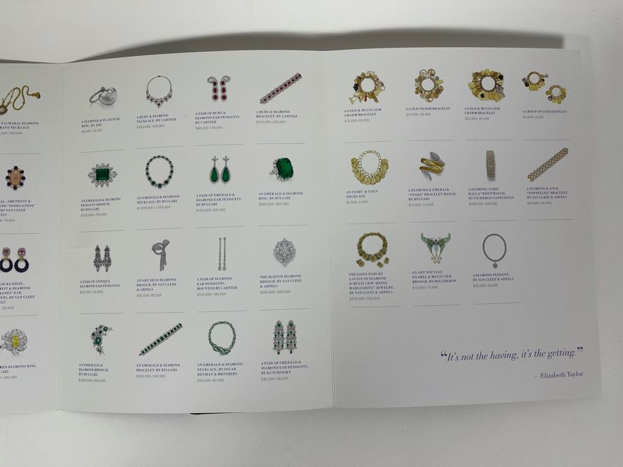 Auction Catalogs From The Collection Of Elizabeth Taylor And The Jewels Of The Duchess Of Windsor [Photo 8]