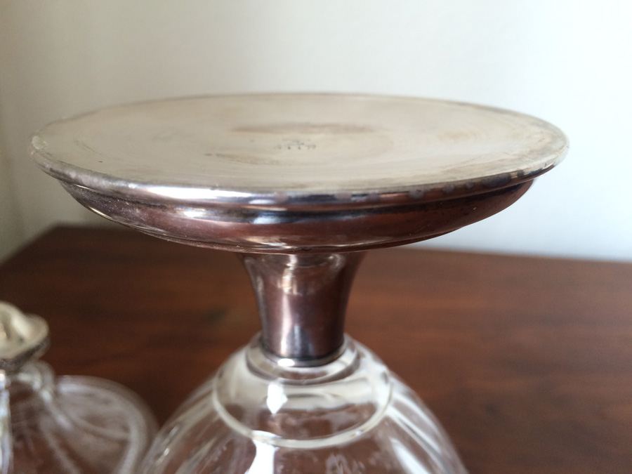 Hawkes Etched Glass Jar/Urn Sterling Finial and Foot [Photo 15]