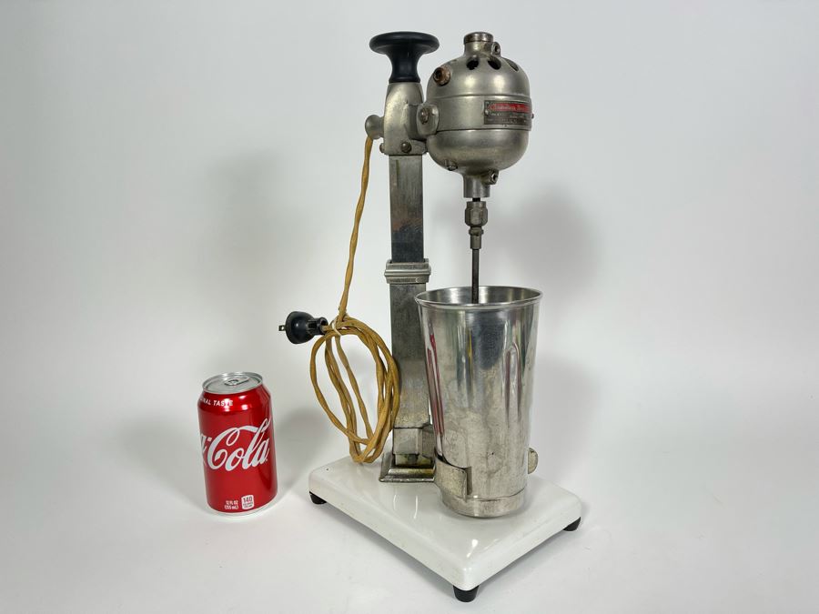 Vintage Hamilton Beach Chrome Milkshake Maker Mixer 8W X 6D X 16H [Photo 4]