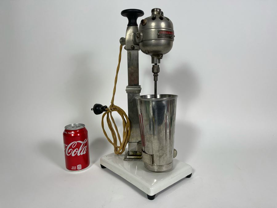 Vintage Hamilton Beach Chrome Milkshake Maker Mixer 8W X 6D X 16H [Photo 5]