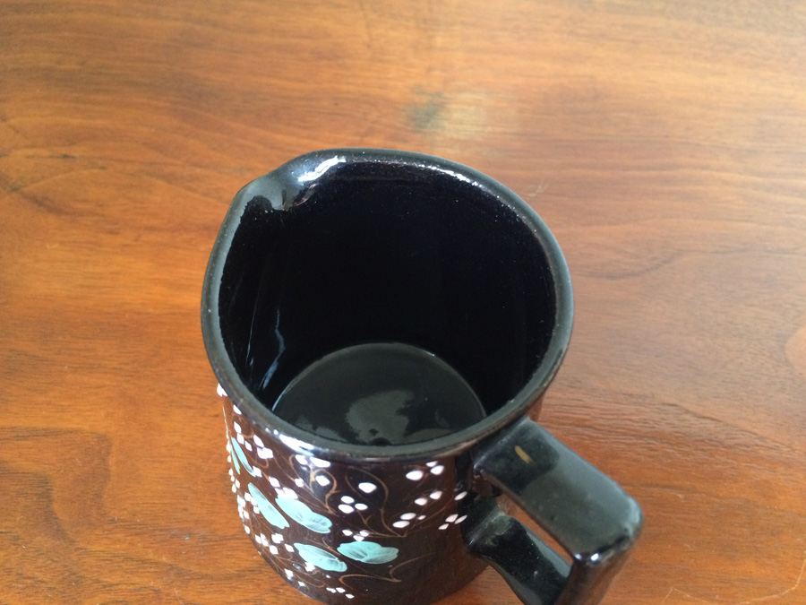 Antique hand painted pitcher. [Photo 5]