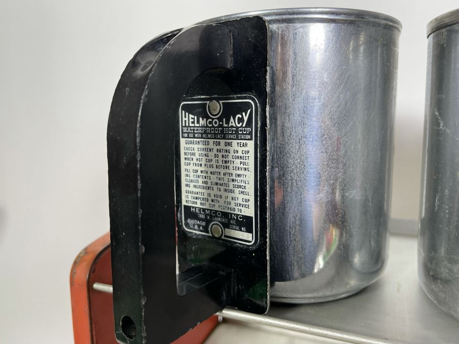 Vintage Mid-Century Heinz Model 563 Soup Warmer / Dinner Counter Display Diner Cafe Service Station With Built-In Can Opener 19W X 12D X 13H [Photo 11]