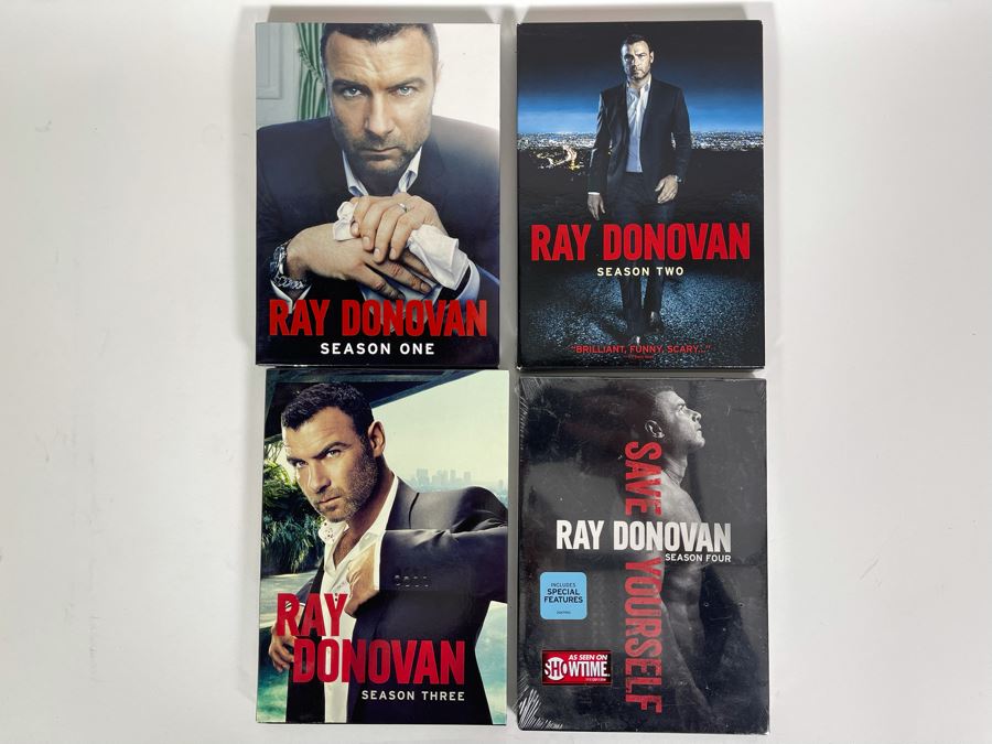 DVD Lot Ray Donovan Seasons 1-4