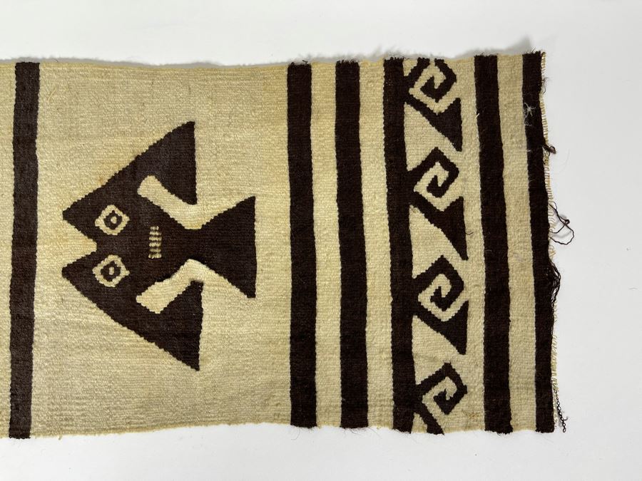 Antique Handmade Textile 21 X 8 [Photo 5]