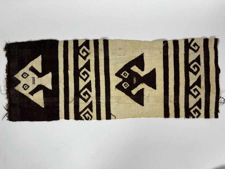 Antique Handmade Textile 21 X 8 [Photo 8]