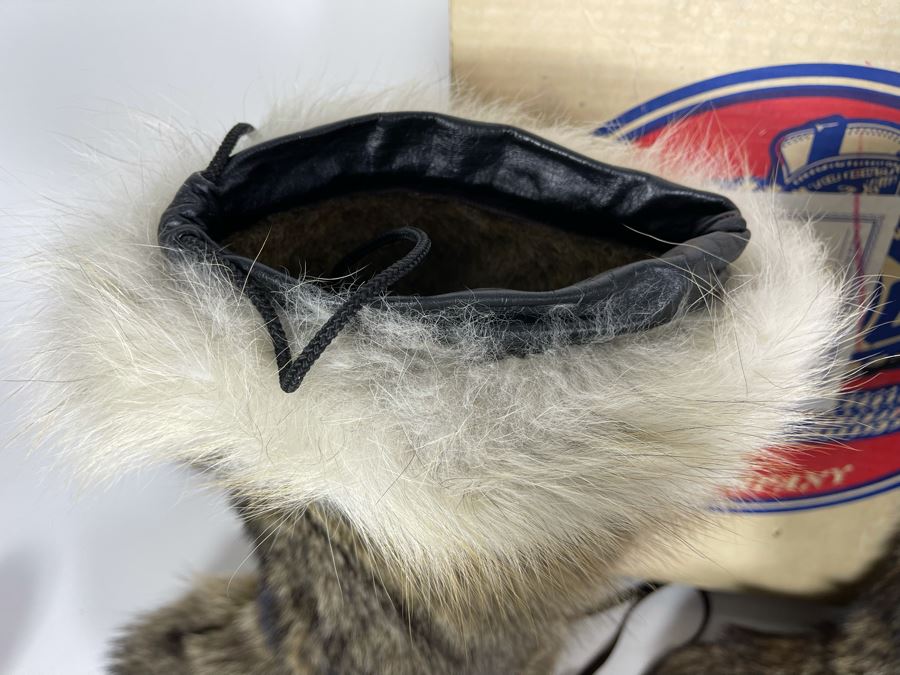 Pair Of New Fur Hondo Boots Size 7.5 [Photo 4]