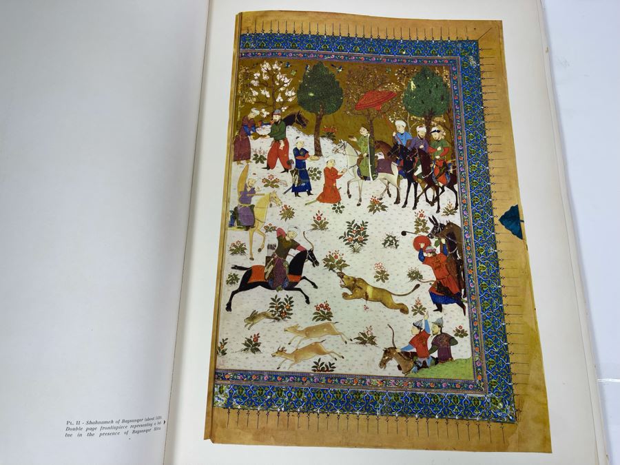 Large Format 1956 Book: Iran - Persian Miniatures - Imperial Library 13 X 19 - See Photos [Photo 11]