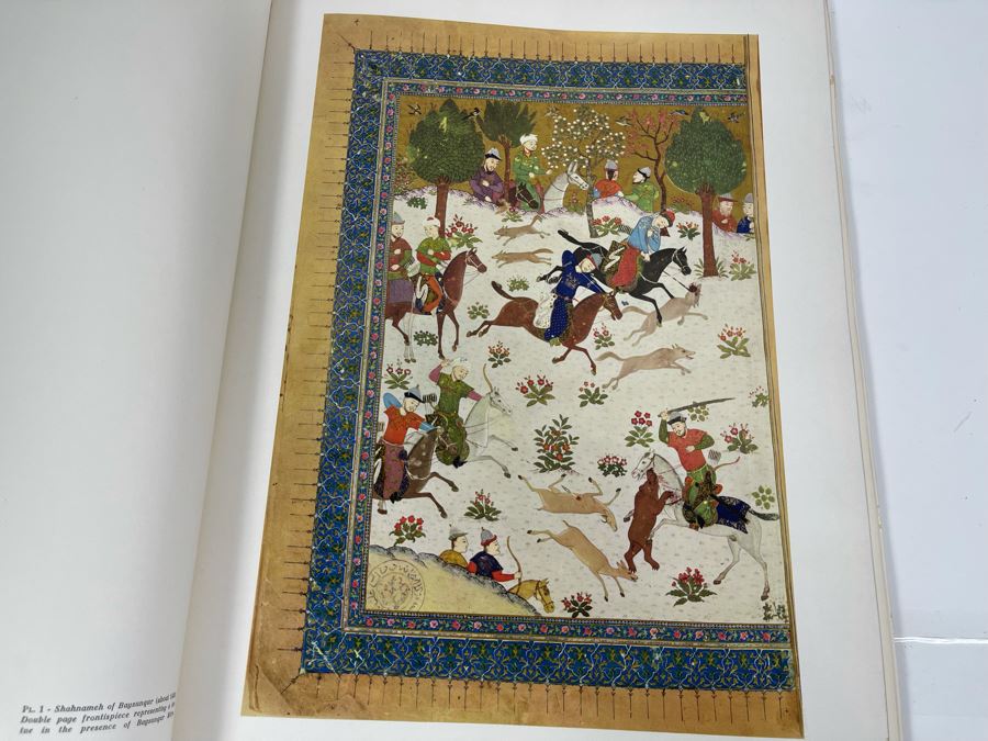 Large Format 1956 Book: Iran - Persian Miniatures - Imperial Library 13 X 19 - See Photos [Photo 10]