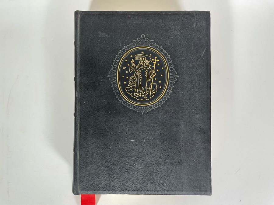 Large Format 'Rembrandt Edition' King James Version Bible Featuring Illustrations By Rembrandt - See Photos For Sampling 9W X 11.5H X 3D [Photo 8]