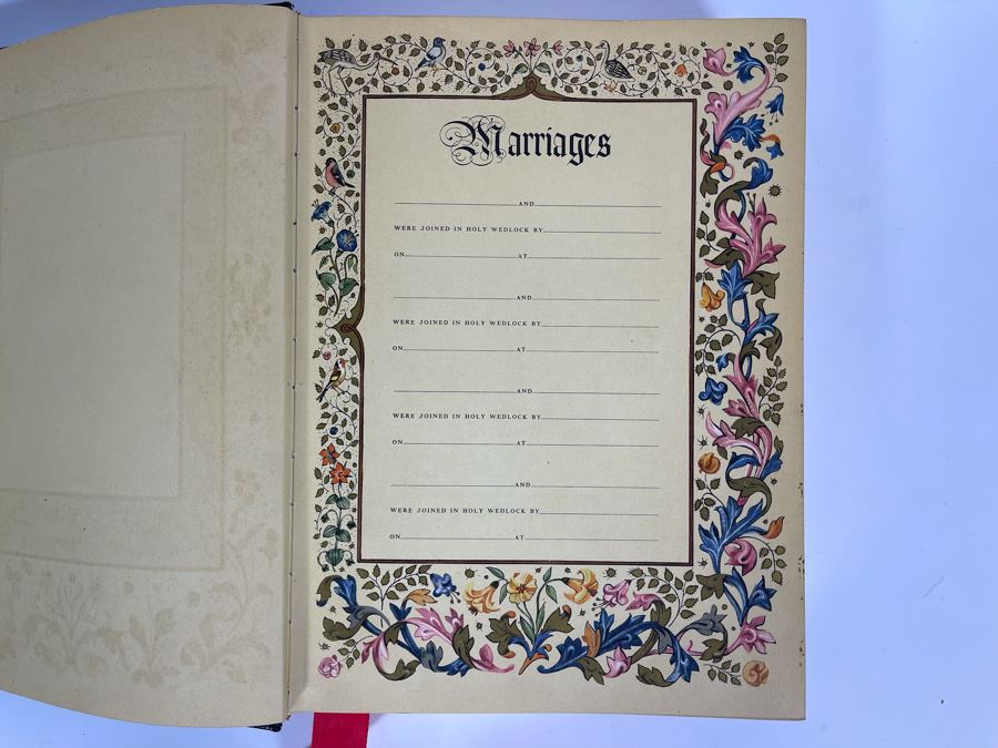 Large Format 'Rembrandt Edition' King James Version Bible Featuring Illustrations By Rembrandt - See Photos For Sampling 9W X 11.5H X 3D [Photo 11]