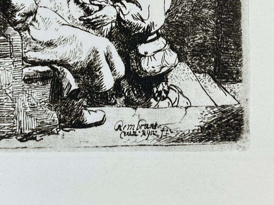 Large Format 'Rembrandt Edition' King James Version Bible Featuring Illustrations By Rembrandt - See Photos For Sampling 9W X 11.5H X 3D [Photo 17]