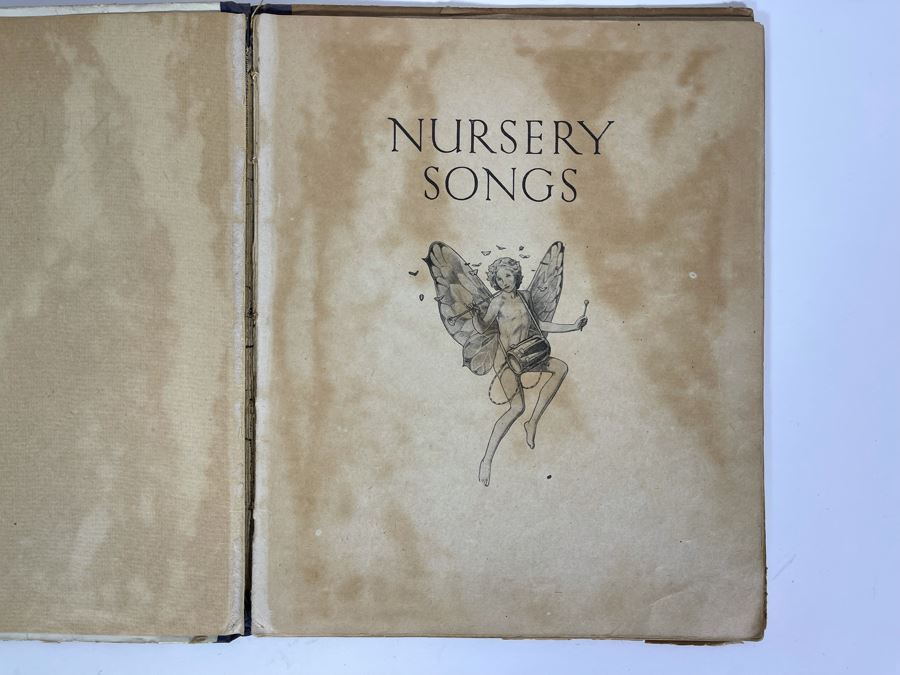 Antique Nursery Songs Song Book [Photo 5]