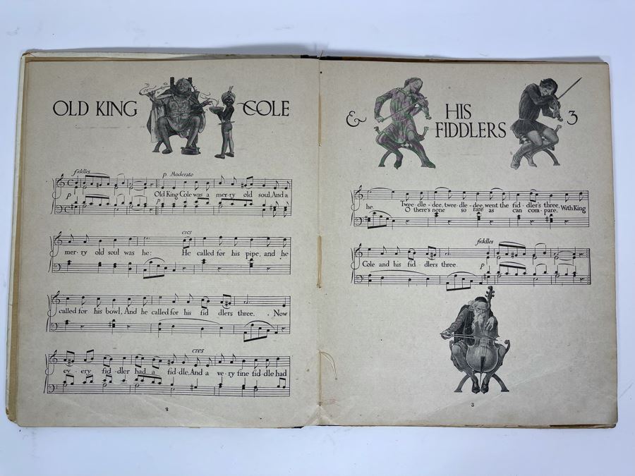 Antique Nursery Songs Song Book [Photo 3]