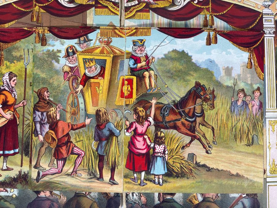 Antique Puss In Boots Pantomime Toy Books (Loose Pages / Binding) [Photo 10]