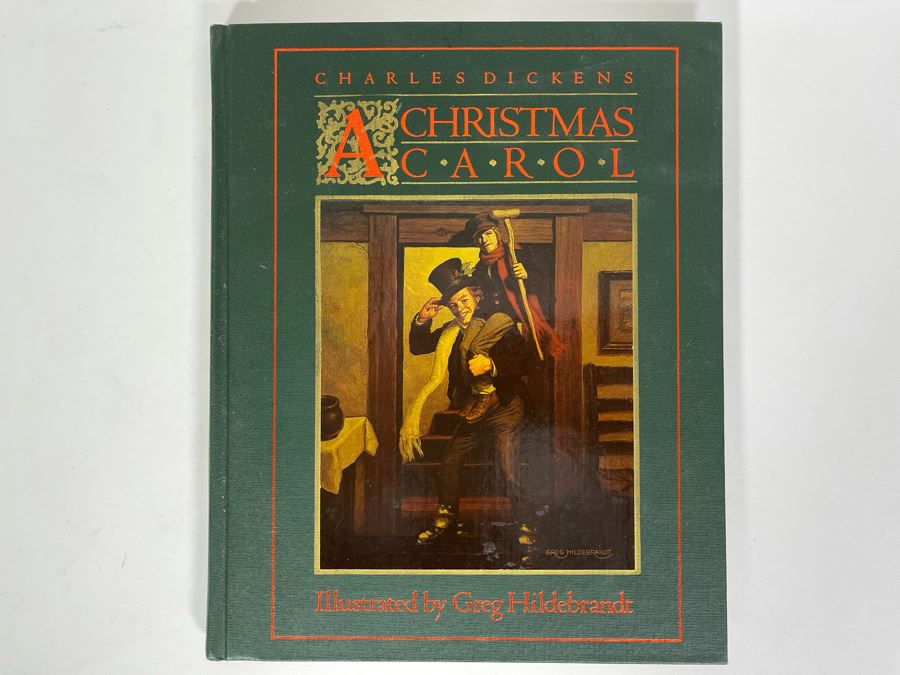 Charles Dickens A Christmas Carol Book Signed By The Cast And Crew Of 'A Christmas Carol' 1986 Theatre Memphis Production [Photo 1]