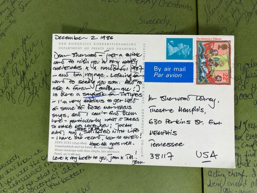 Charles Dickens A Christmas Carol Book Signed By The Cast And Crew Of 'A Christmas Carol' 1986 Theatre Memphis Production [Photo 7]