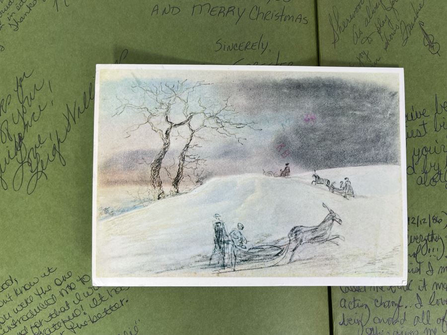 Charles Dickens A Christmas Carol Book Signed By The Cast And Crew Of 'A Christmas Carol' 1986 Theatre Memphis Production [Photo 8]