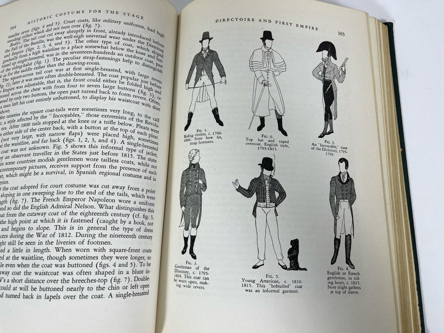 Vintage 1935 Book Historic Costume For The Stage By Lucy Barton [Photo 9]