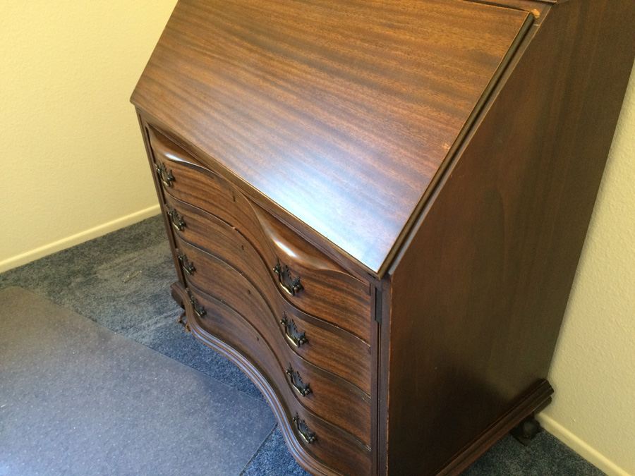 Mahogany Secretary Desk [Photo 9]