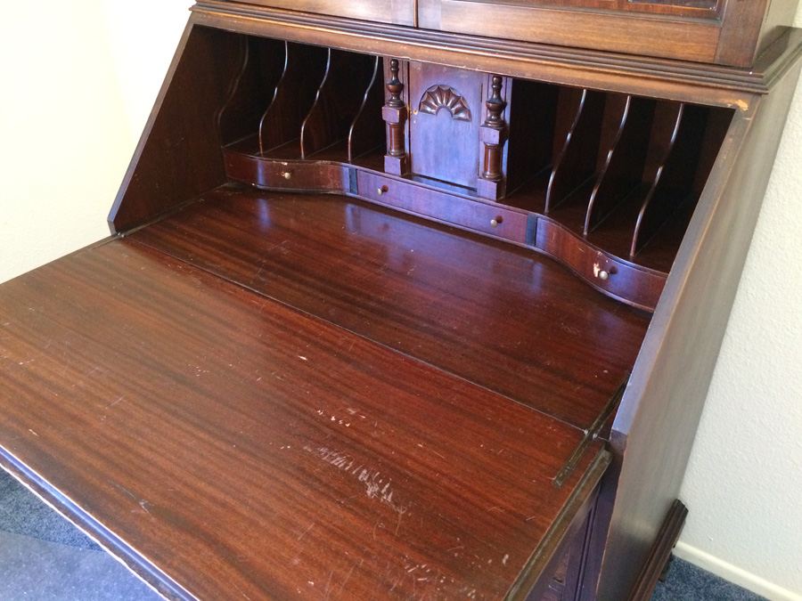 Mahogany Secretary Desk [Photo 16]