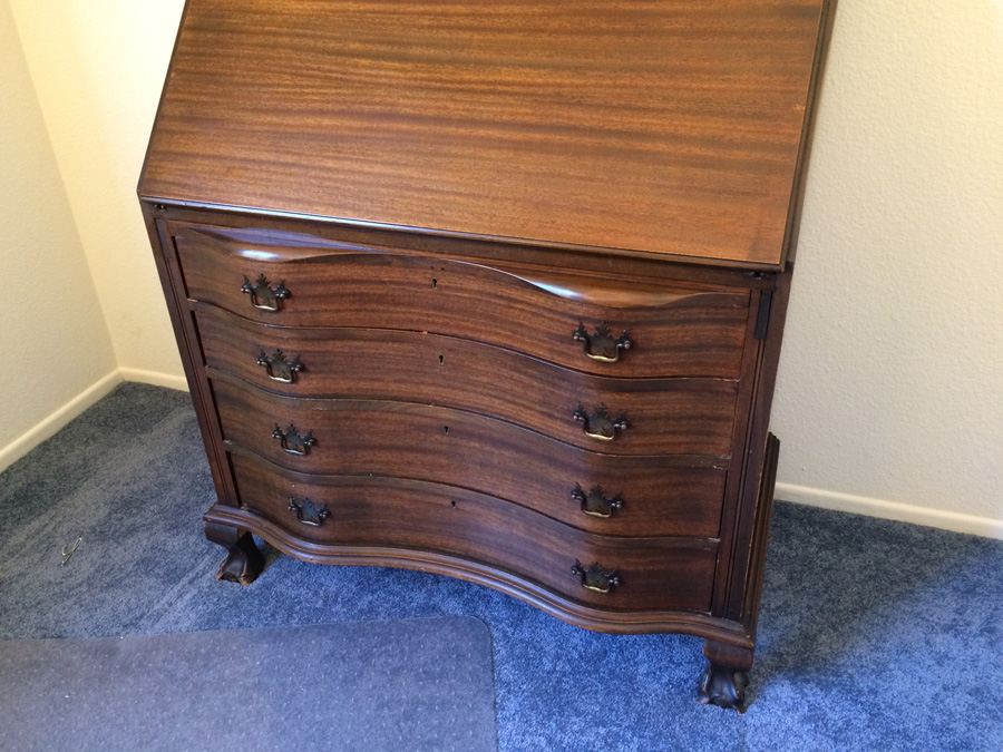 Mahogany Secretary Desk [Photo 4]