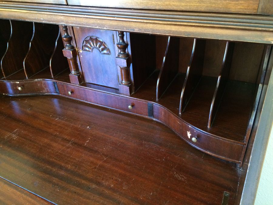 Mahogany Secretary Desk [Photo 3]