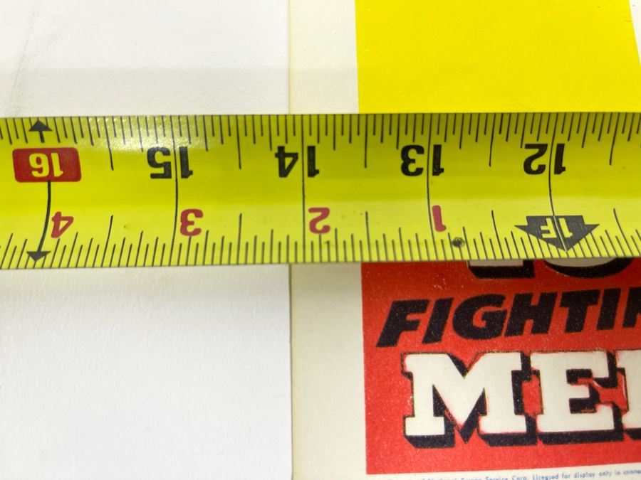 Vintage 1960 Lobby Card For The Movie '13 Fighting Men' Featuring Carole Mathews 14 X 11 [Photo 10]