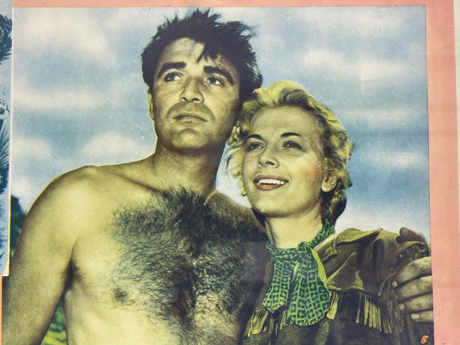 Framed Vintage 1953 Lobby Card For The Movie 'Shark River' Featuring Carole Mathews 14 X 11 [Photo 4]