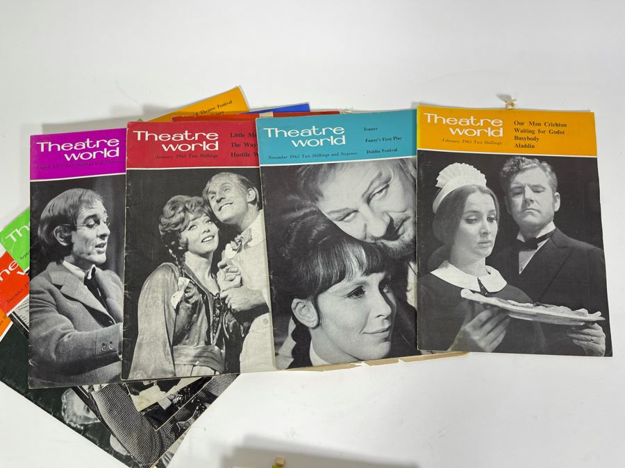 Collection Of 28 Mid-Century Theatre World Programs Books [Photo 9]