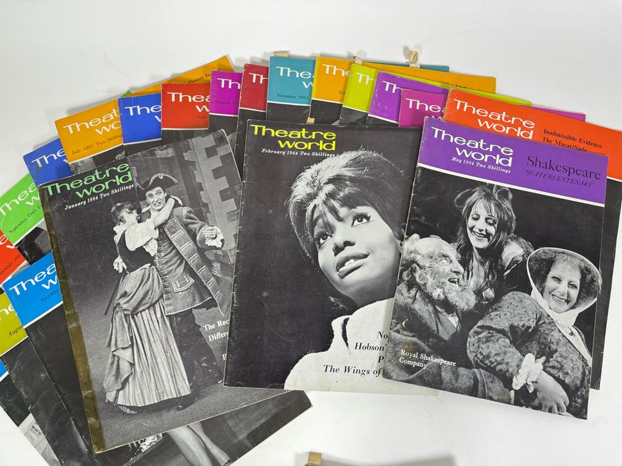 Collection Of 28 Mid-Century Theatre World Programs Books [Photo 6]