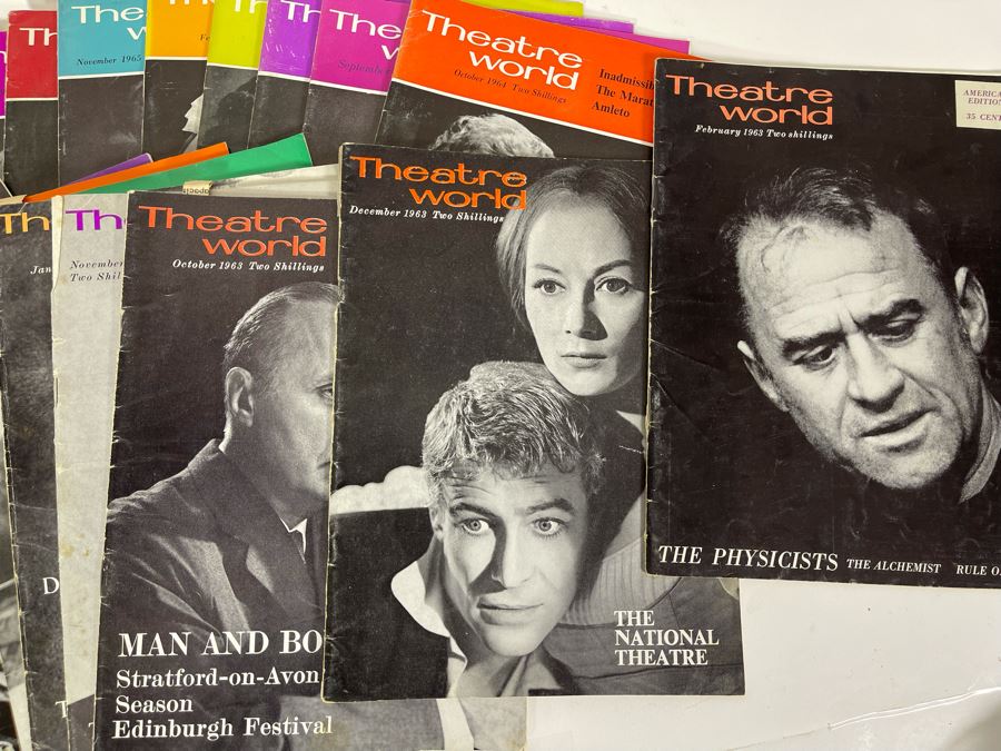 Collection Of 28 Mid-Century Theatre World Programs Books [Photo 4]