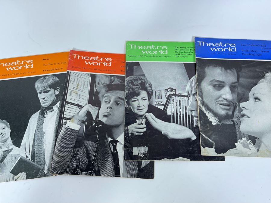 Collection Of 28 Mid-Century Theatre World Programs Books [Photo 11]