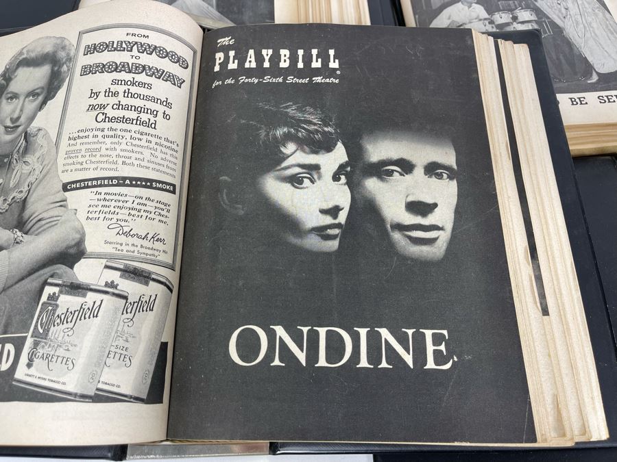 Huge Collection Of Vintage Playbills From The 1950s-1960s Including Audrey Hepburn In Ondine - See Photos For Sampling [Photo 2]