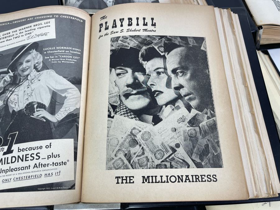 Huge Collection Of Vintage Playbills From The 1950s-1960s Including Audrey Hepburn In Ondine - See Photos For Sampling [Photo 35]