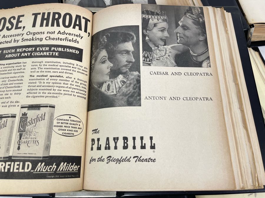 Huge Collection Of Vintage Playbills From The 1950s-1960s Including Audrey Hepburn In Ondine - See Photos For Sampling [Photo 36]