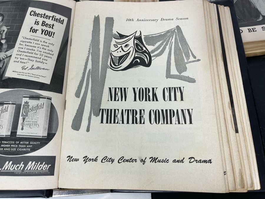 Huge Collection Of Vintage Playbills From The 1950s-1960s Including Audrey Hepburn In Ondine - See Photos For Sampling [Photo 10]