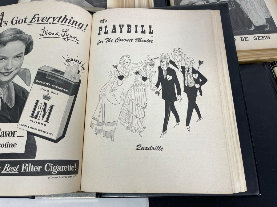 Huge Collection Of Vintage Playbills From The 1950s-1960s Including Audrey Hepburn In Ondine - See Photos For Sampling [Photo 22]