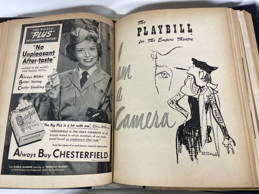 Huge Collection Of Vintage Playbills From The 1950s-1960s Including Audrey Hepburn In Ondine - See Photos For Sampling [Photo 44]