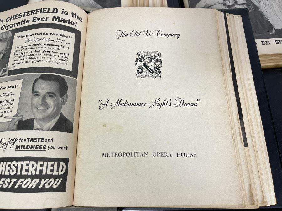 Huge Collection Of Vintage Playbills From The 1950s-1960s Including Audrey Hepburn In Ondine - See Photos For Sampling [Photo 14]