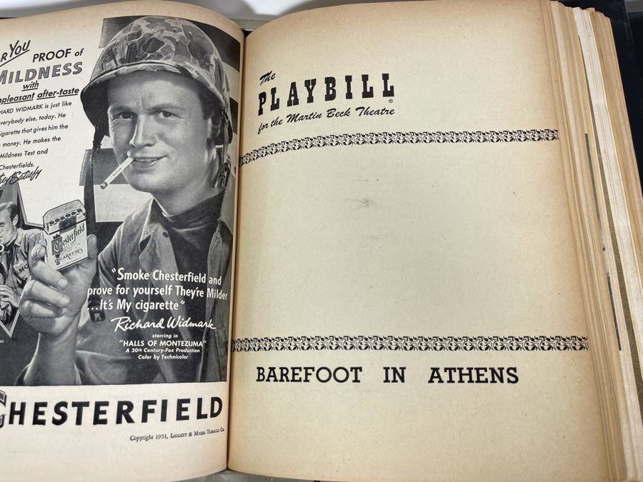 Huge Collection Of Vintage Playbills From The 1950s-1960s Including Audrey Hepburn In Ondine - See Photos For Sampling [Photo 43]