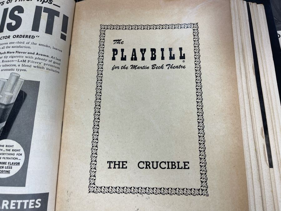 Huge Collection Of Vintage Playbills From The 1950s-1960s Including Audrey Hepburn In Ondine - See Photos For Sampling [Photo 11]